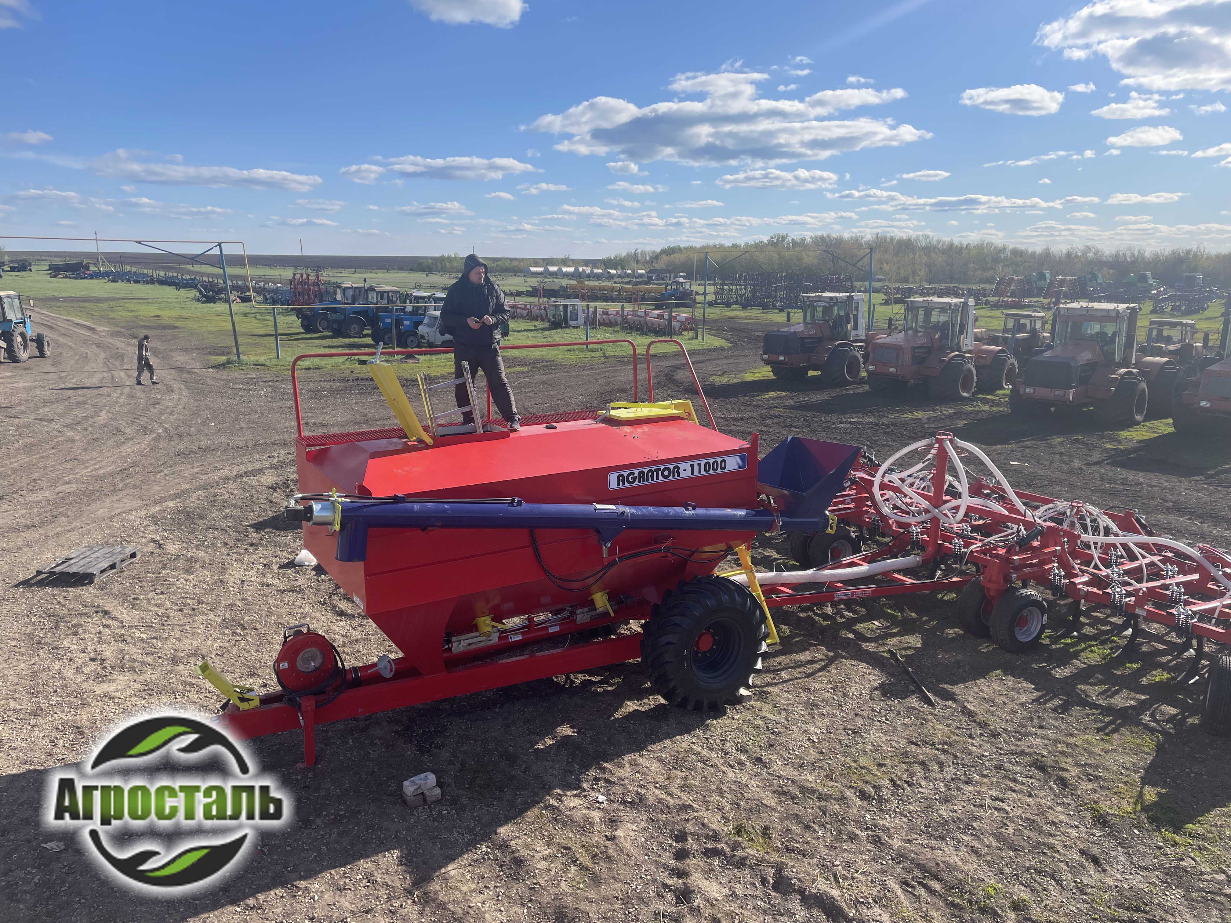 АГРАТОР(AGRATOR) СБОРКА УСТАНОВКА СИСТЕМЫ КОНТРОЛЯ ВЫСЕВА ДОСТАВКА