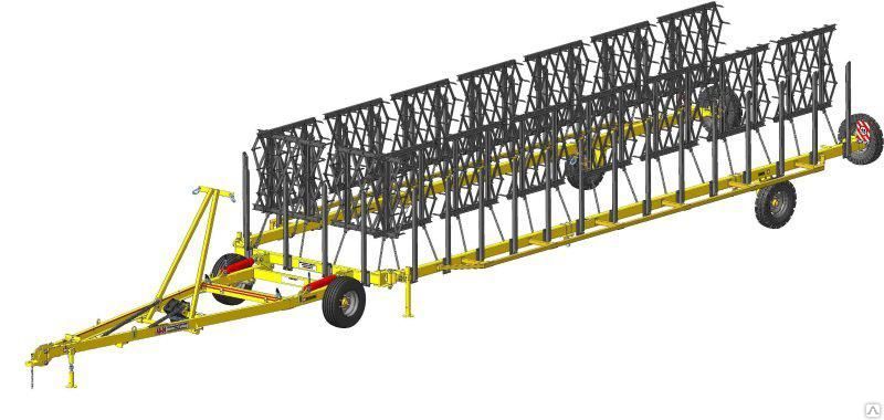 Борона пружинно-зубовая АБ-24 и ее модификации (Югжелдормаш)