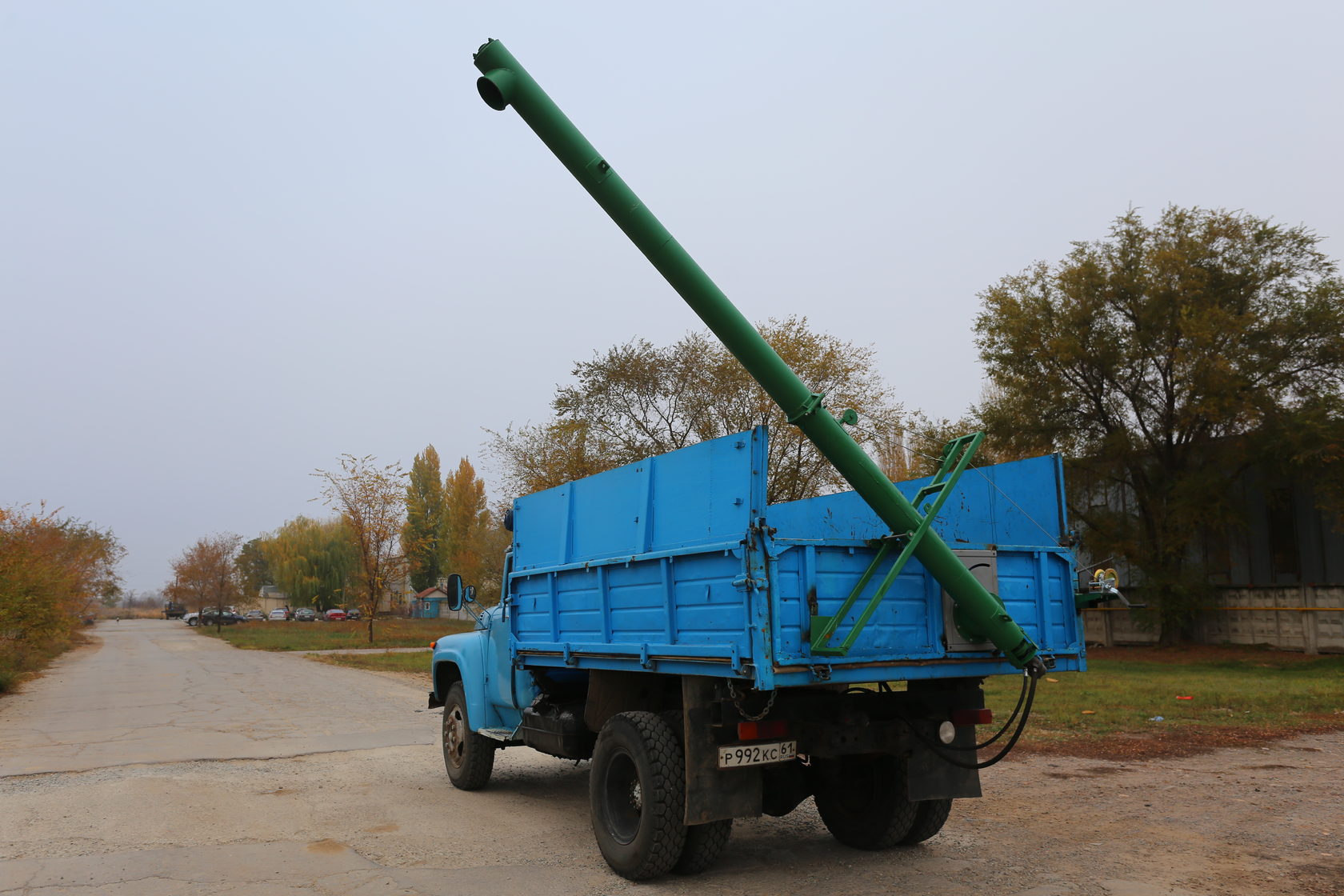 Загрузчик сеялок на ГАЗ, ЗИЛ