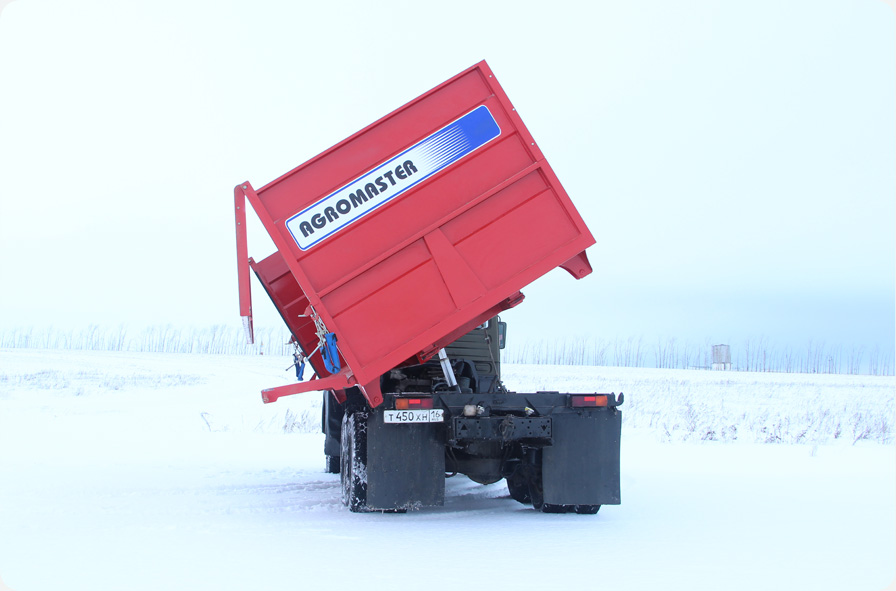 Автомобиль-самосвал с боковой разгрузкой «AGROMASTER-6512/10» «AGROMASTER-6512/14»