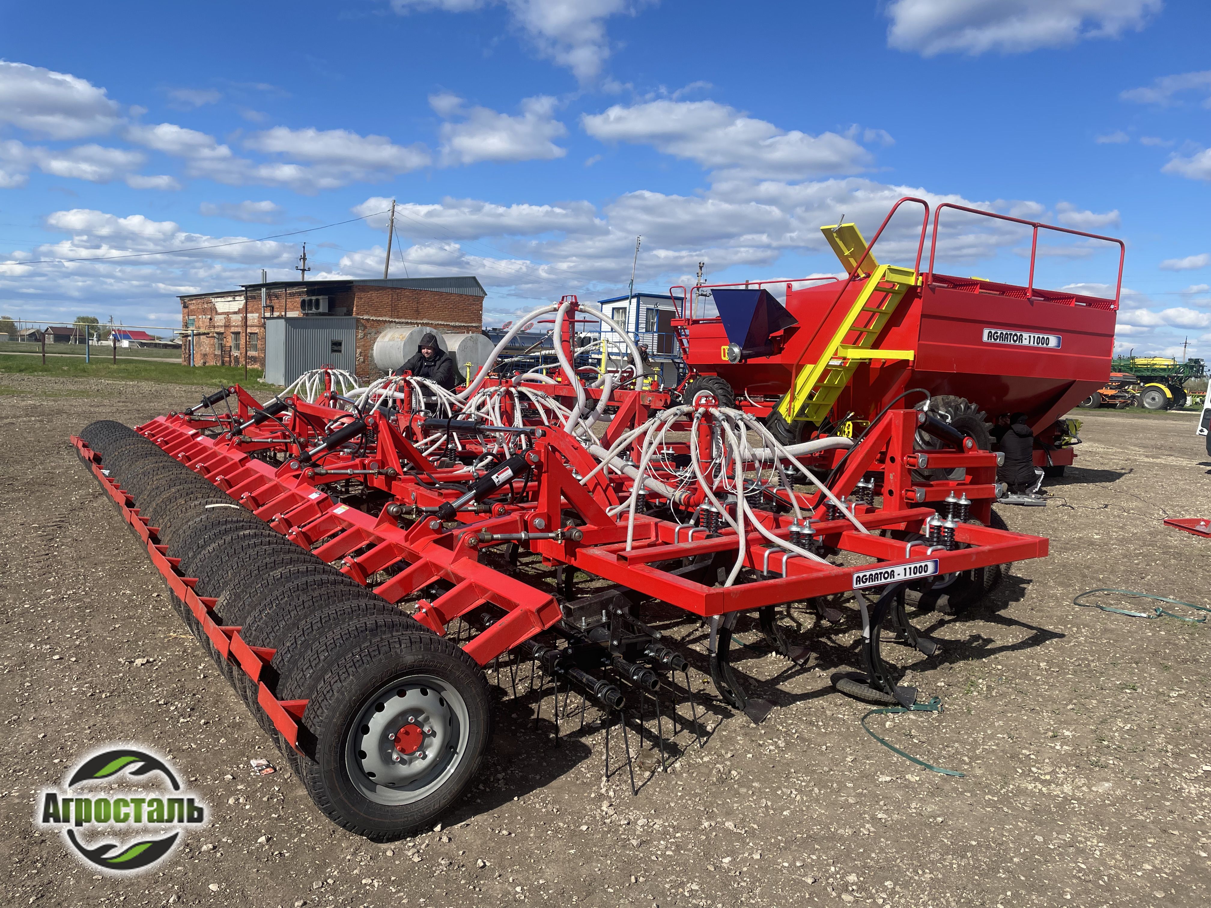 АГРАТОР(AGRATOR) СБОРКА УСТАНОВКА СИСТЕМЫ КОНТРОЛЯ ВЫСЕВА ДОСТАВКА
