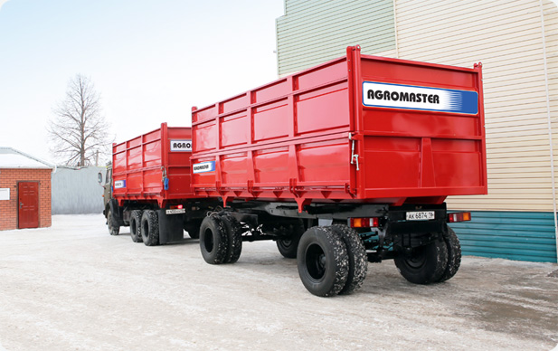 Автомобиль-самосвал с боковой разгрузкой «AGROMASTER-6512/10» «AGROMASTER-6512/14»